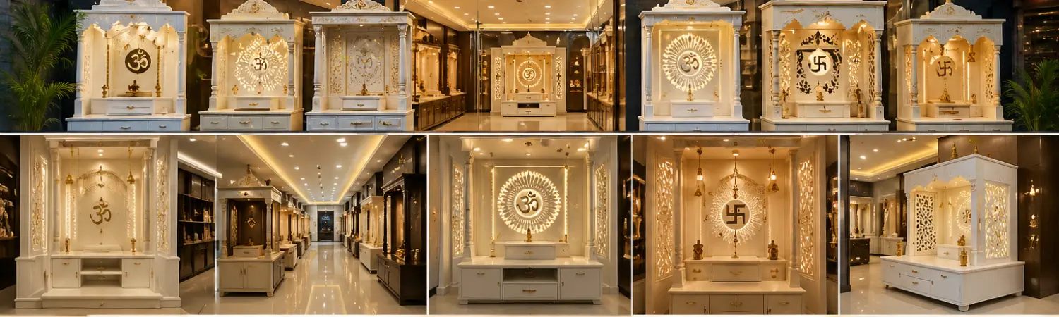 Corian Mandir Design